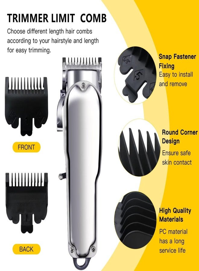GRABOTE 10 Pack Clipper Guards Set Replacement Fits for Conair HC224W/HC244NGBV/HCT242WR - 1/16" to 1", Black - Image 3